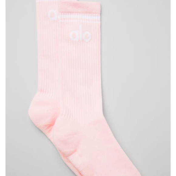 ALO Yoga Accessories Nwt Alo Yoga Throwback Barre Socks In Powder